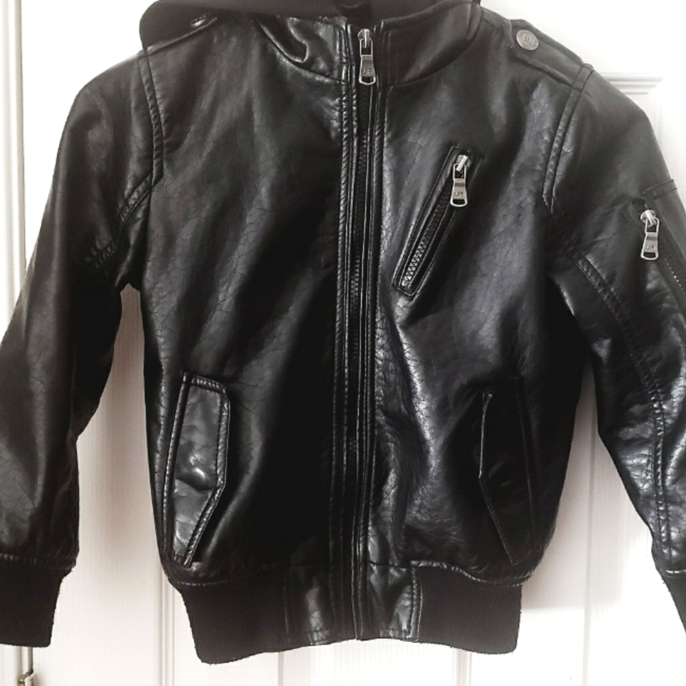 Urban Republic kids Faux Leather Jacket. Sz 6